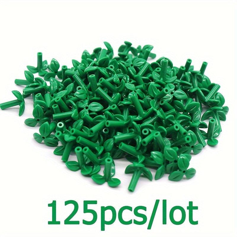 125pcs Building Blocks DIY Radish Pumpkin Plant Decoration Set