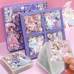 Hand Tearable Stickers 100pcs Fairy Chinese Style High Value Net Red Explosion