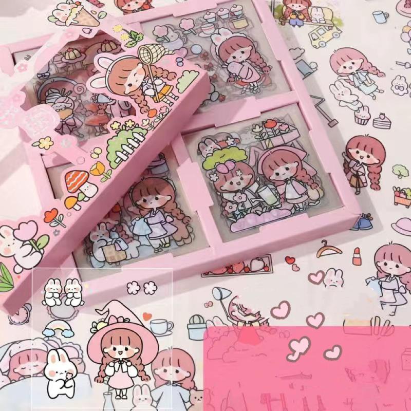 Hand Tearable Stickers 100pcs Fairy Chinese Style High Value Net Red Explosion