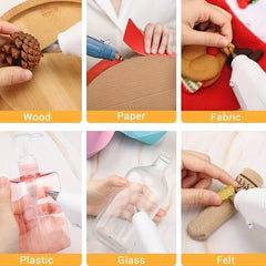 50pcs Hot Melt Glue Sticks for DIY Decoration Car Dent Repair Bonding Projects