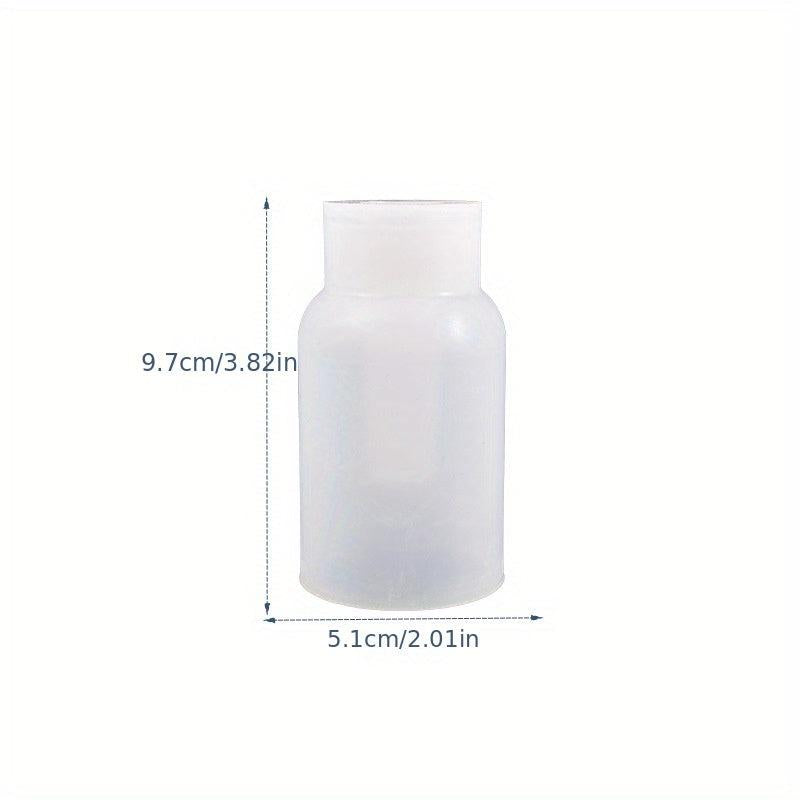 DIY Mold Crystal Drop Glue Cement Vase Silicone Mold Plaster Vase Ornament