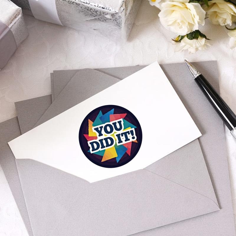 500pcs Cartoon Reward Sticker for Teachers - Motivational Stationery