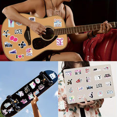 100pcs Colorful Cheer Stickers for Scrapbooking Laptops Phone Cases & More