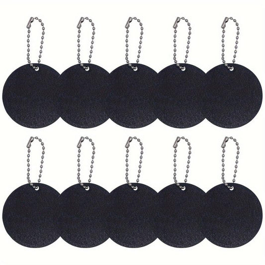 20pcs Round Acrylic Boards Blank Set for DIY Creative Crafts Keychain