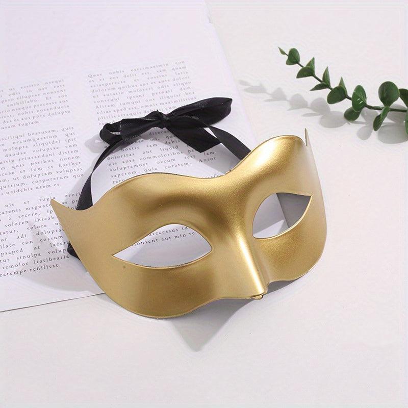 Prince Style Half Face Mask Halloween Dress Up Accessories Cosplay Costume Props