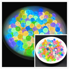 Luminous Acrylic Round Beads Glow In The Dark Fishing Spacer Beads