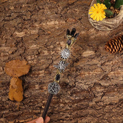 Crystal Elements Fairy Stick Moon Sun Cosplay Magic Cane
