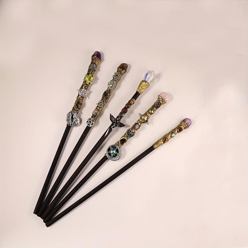 Crystal Elements Fairy Stick Moon Sun Cosplay Magic Cane