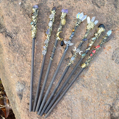 Crystal Elements Fairy Stick Moon Sun Cosplay Magic Cane