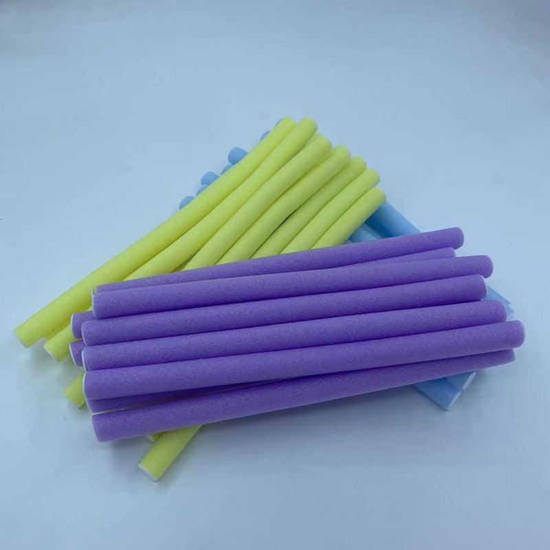 30pcs Flexible Curling Rods Hair Curling Sticks Sponge Hair Rollers