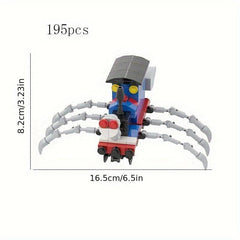 Horror Game Train Building Block Toys Train Building Block Model