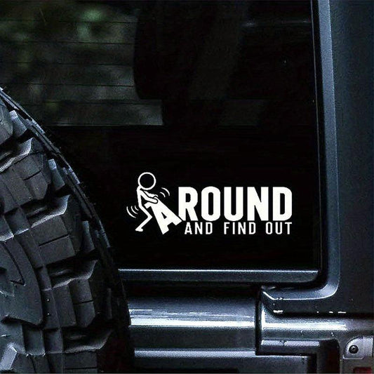 Waterproof Vinyl Sticker for Car Window Bumper