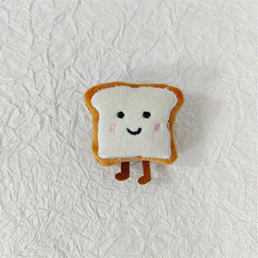 Rice Balls Biscuits Bread Dolls Plush Cotton filled Accessories 