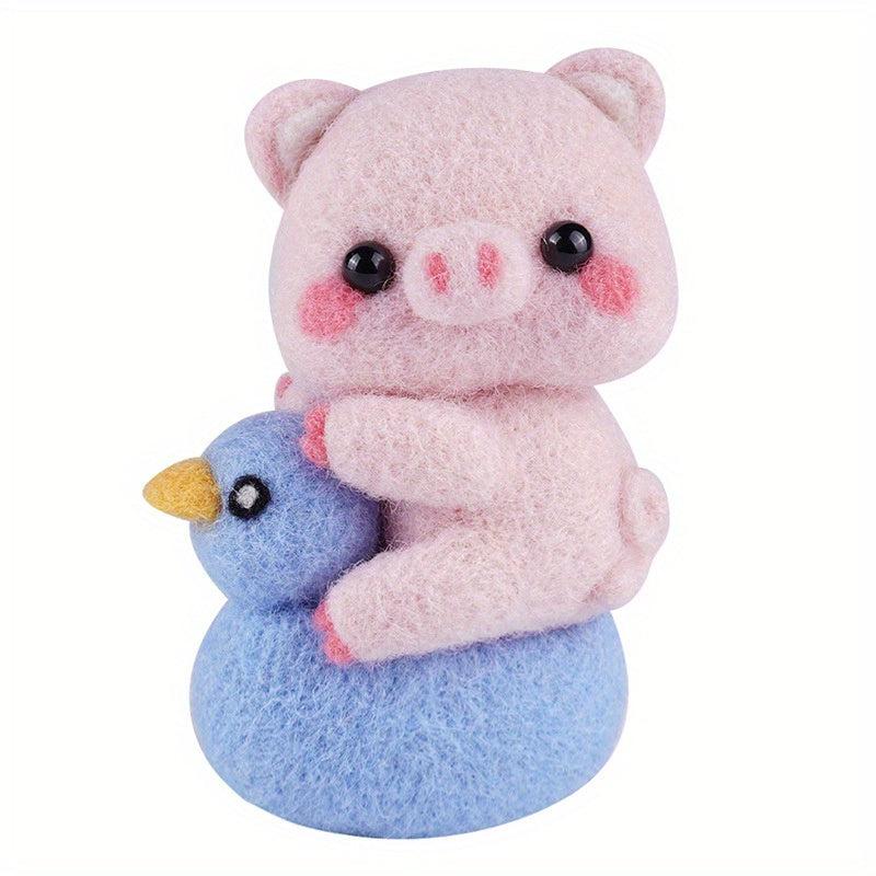 Animal Series Woolen Felt DIY Material Package - 6 Types