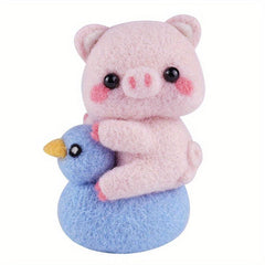 Animal Series Woolen Felt DIY Material Package - 6 Types