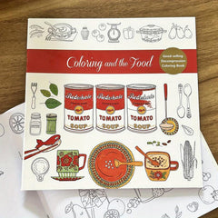 22 Pages Decompression Coloring Book Student Painting Art Matching Exercise Book