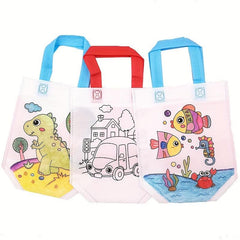 Graffiti Bag With Markers for Children Arts Crafts