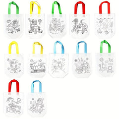 Graffiti Bag With Markers for Children Arts Crafts