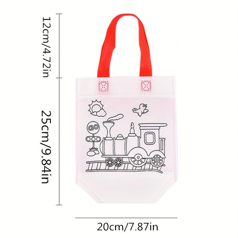 Graffiti Bag With Markers for Children Arts Crafts