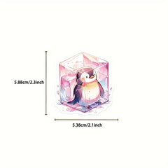 50pcs Ice And Snow World Waterproof Stickers for Cup Guitar Luggage Phone Case