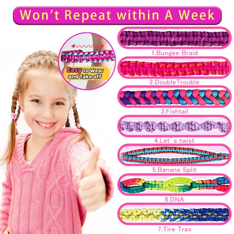 DIY Braid Bracelet Making Kit - Arts And Crafts Jewelry
