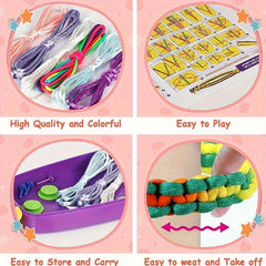 Braided Rope Friendship Bracelet Kit