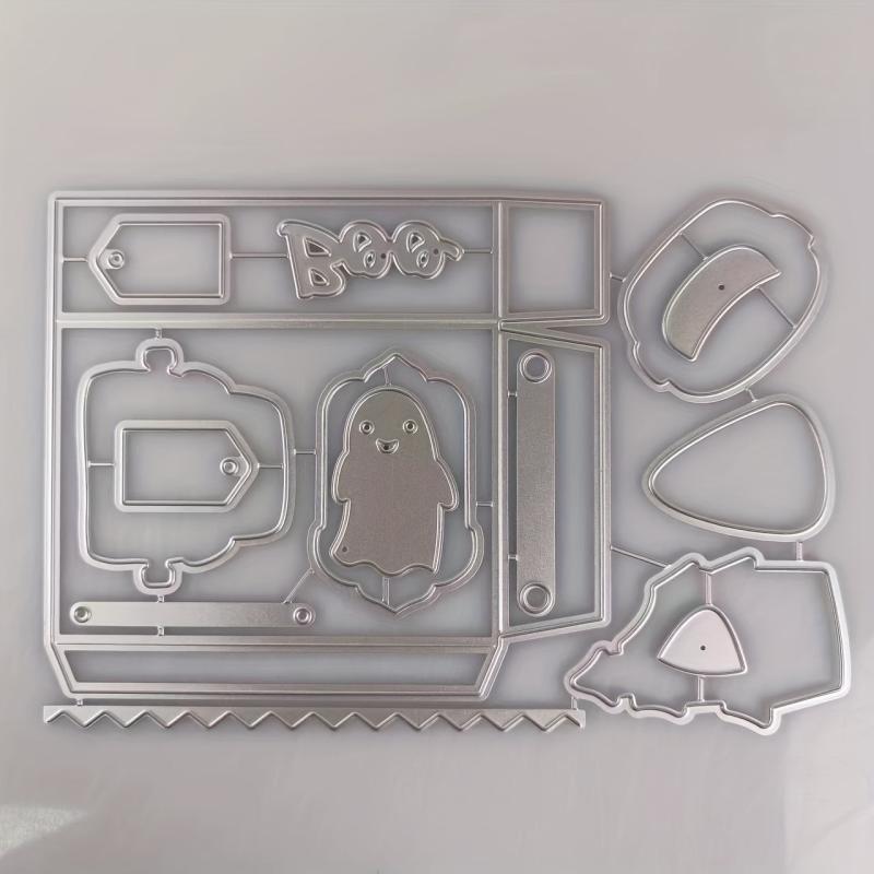 Halloween Metal Cutting Dies And Stamp For Scrapbooking
