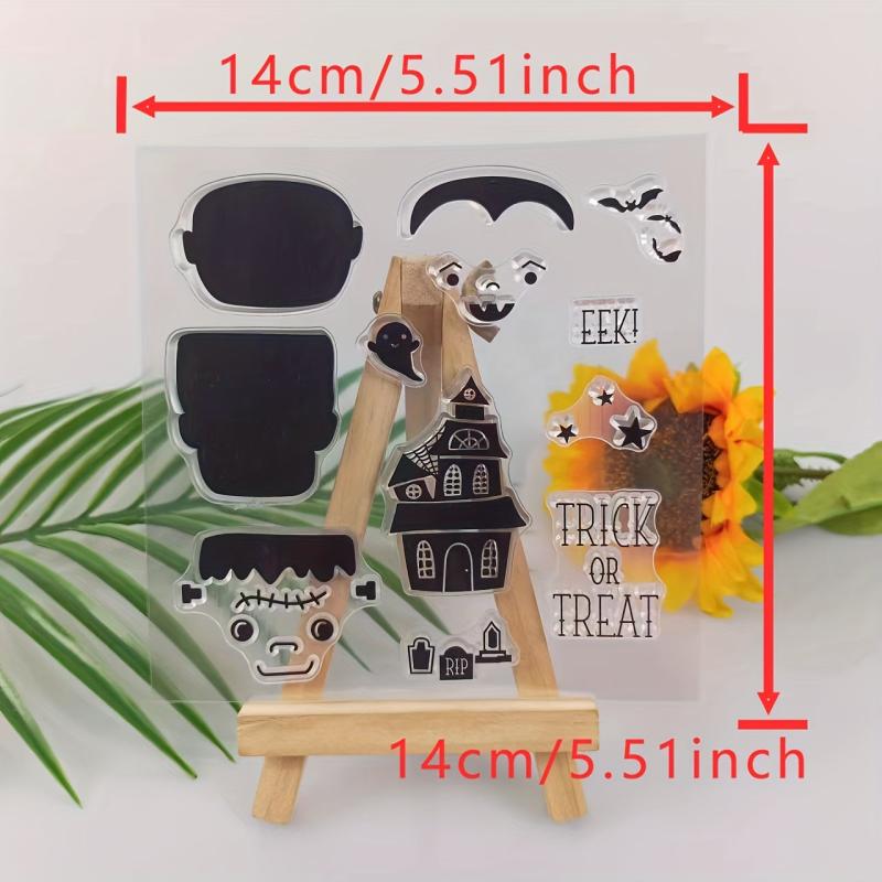 Halloween Metal Cutting Dies And Stamp For Scrapbooking