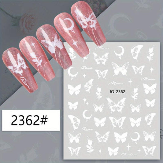 Animal Print Nail Sticker Self-adhesive DIY Disposable Use
