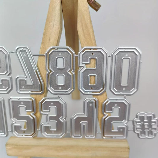 1pc Number Metal Cutting Die For Scrapbook Die Craft Stencil Embossing