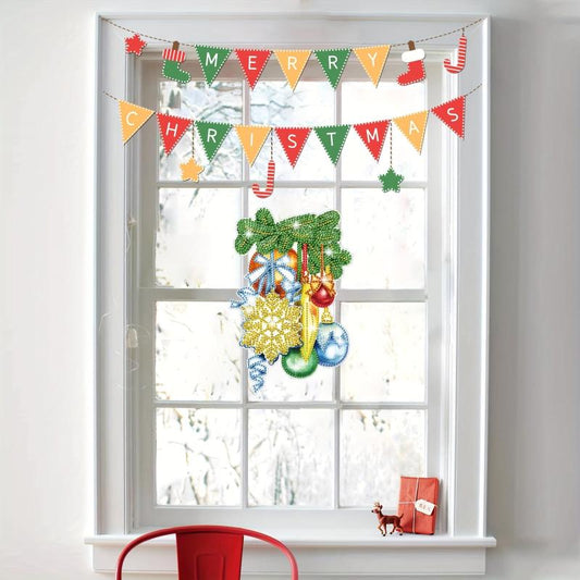 DIY Diamond Painting Wall Stickers Christmas Decoration Garland