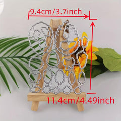 1pc Cone Metal Cutting Dies And Stamp For Scrapbooking Craft Supplies