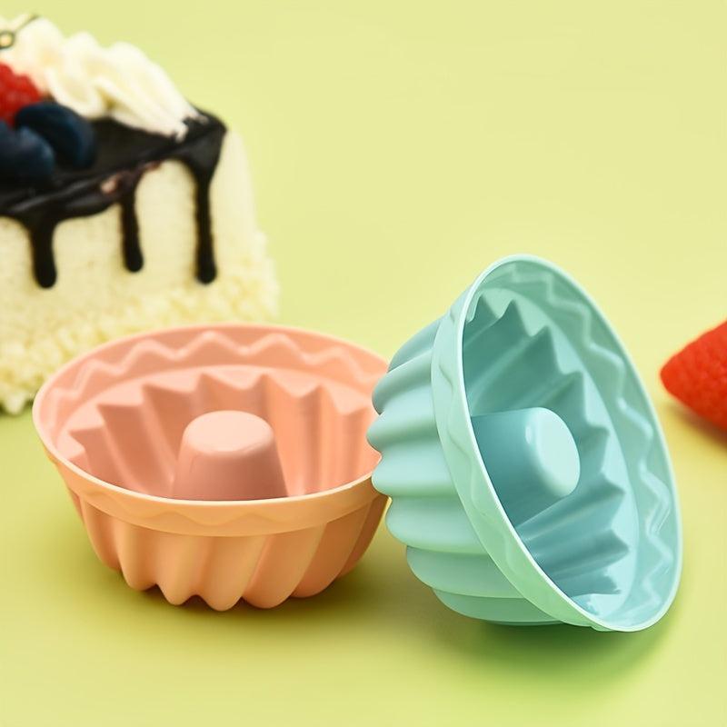3pc Silicone Muffin Cups Cake Molds DIY Baking Tools