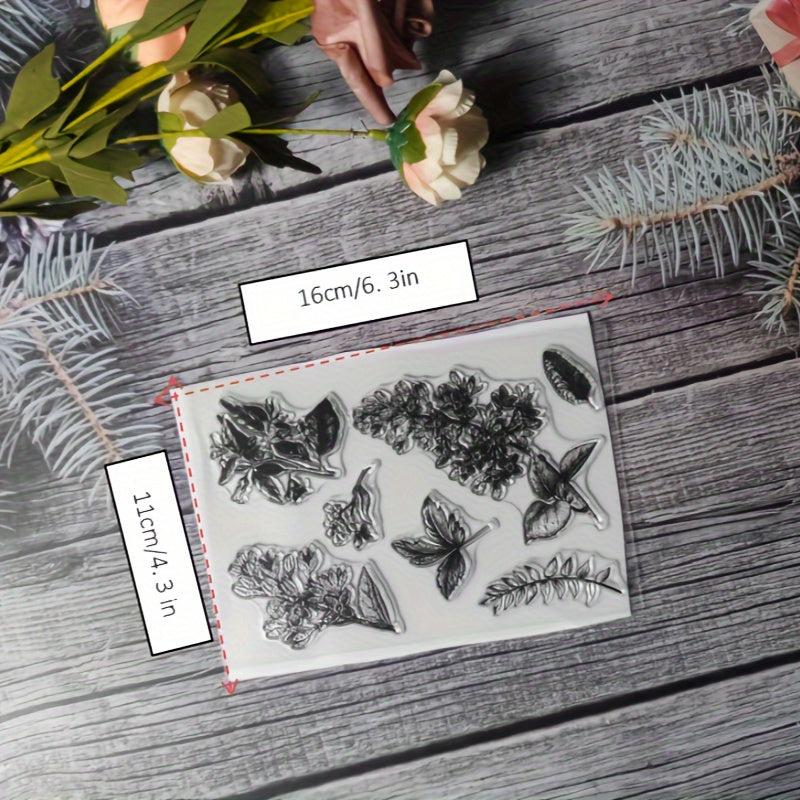 Plant Theme Stamp for DIY Handmade Cards Making