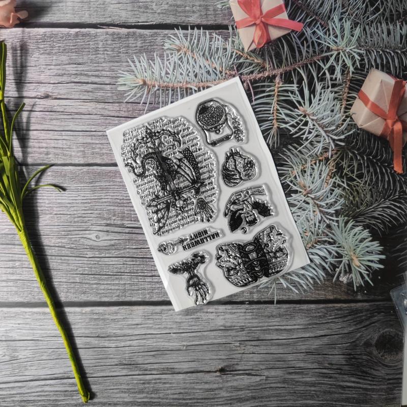 Character Theme Stamp for DIY Hand Account Card Making