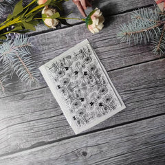 Flower Theme Stamp for DIY Hand Accounts