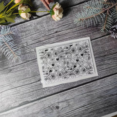 Flower Theme Stamp for DIY Hand Accounts