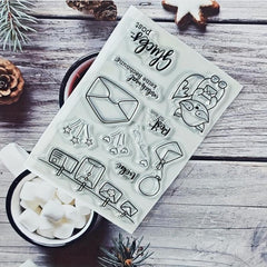 Vintage Letter Theme Seal for DIY Handbook Card Making