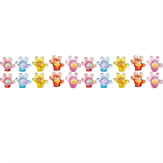 Resin Glitter Christmas Mini Crystal Nail Art Appliques