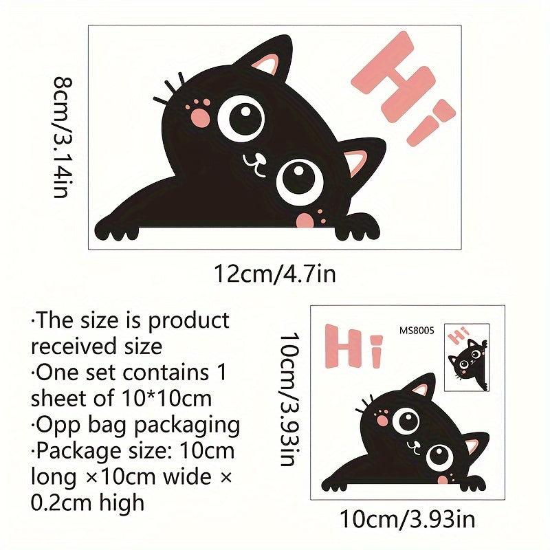 Cat Wall Sticker Living Room & Bedroom Switch Sticker