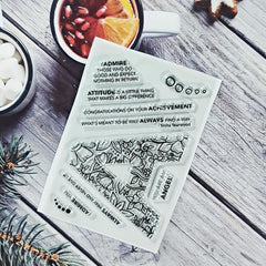 Art Themed Seal of Letter DIY Handbook Card Making