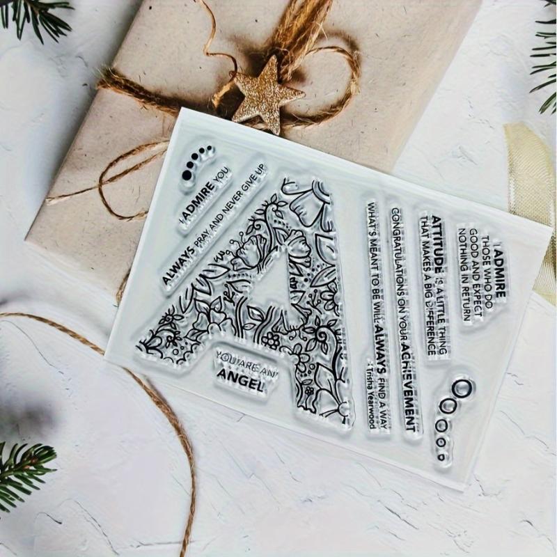 Art Themed Seal of Letter DIY Handbook Card Making