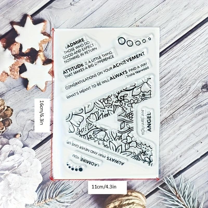 Art Themed Seal of Letter DIY Handbook Card Making