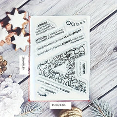 Art Themed Seal of Letter DIY Handbook Card Making