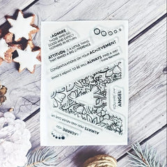Art Themed Seal of Letter DIY Handbook Card Making