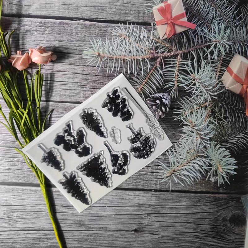 Plant Theme Stamp for Card Making DIY