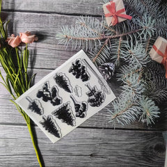 Plant Theme Stamp for Card Making DIY