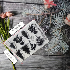 Plant Theme Stamp for Card Making DIY