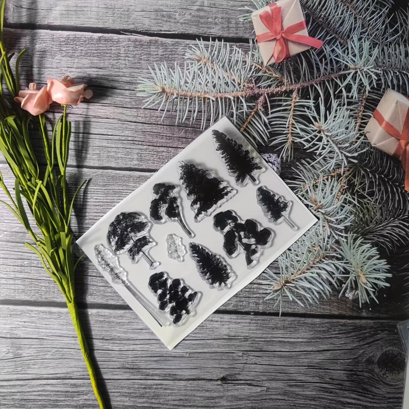 Plant Theme Stamp for Card Making DIY