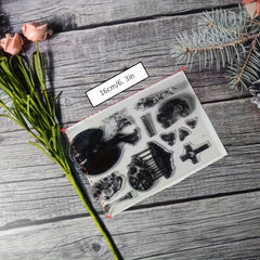 Character Theme Stamp for DIY Card Making